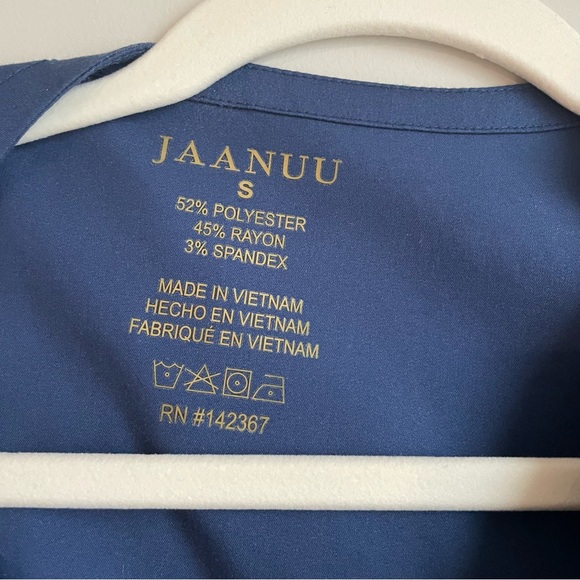 Jaanuu Navy Blue Scrub Set - Picture 5 of 16